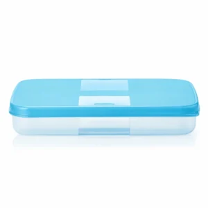 Tupperware Fridge Mates 1,3 L säilituskarp sinise kaanega